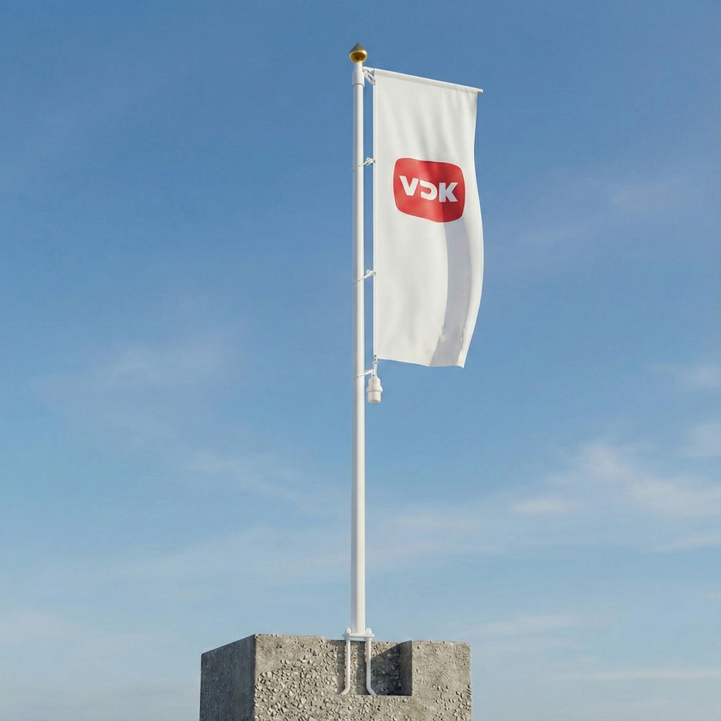 Mástil en fibra de vidrio potencia giratoria 